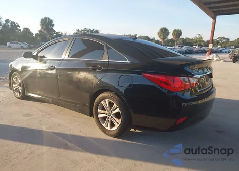 2014 Hyundai Sonata Gls from USA, damaged, VIN 5NPEB4AC2EH835933